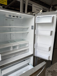 Thumbnail for Second hand 622 litre Stainless Steel French Door Fridge with Slide 'n' Glide Drawer GR-B218STS - Second Hand Appliances Geebung