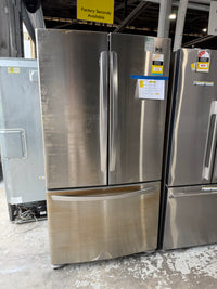 Thumbnail for Second hand 622 litre Stainless Steel French Door Fridge with Slide 'n' Glide Drawer GR-B218STS - Second Hand Appliances Geebung