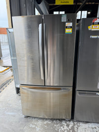 Thumbnail for Second hand 622 litre Stainless Steel French Door Fridge with Slide 'n' Glide Drawer GR-B218STS - Second Hand Appliances Geebung