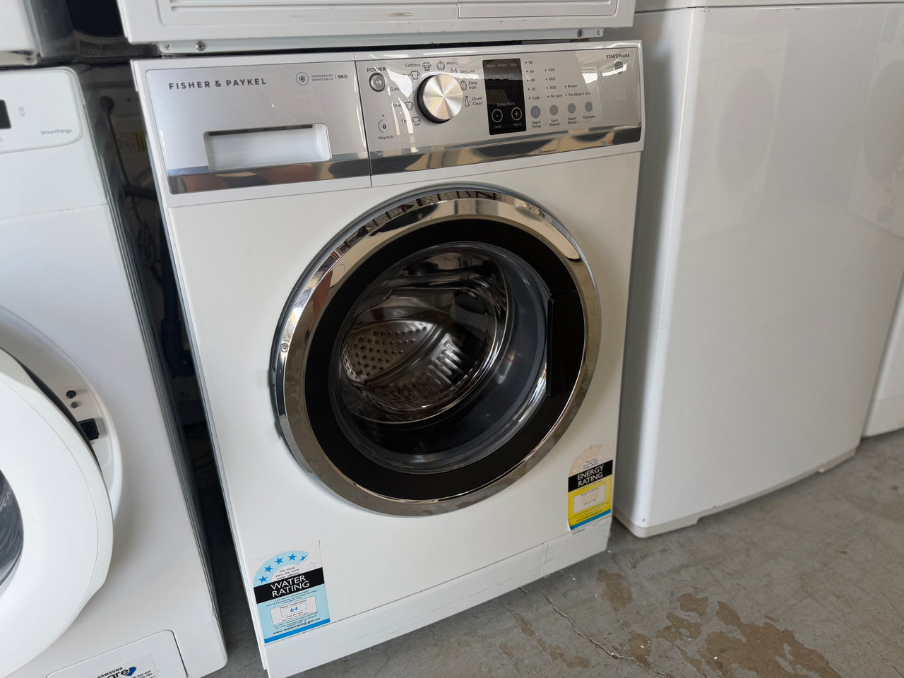 Second hand 7.5 kg Fisher&Paykel Front Loader WH7560J2 - Second Hand Appliances Geebung