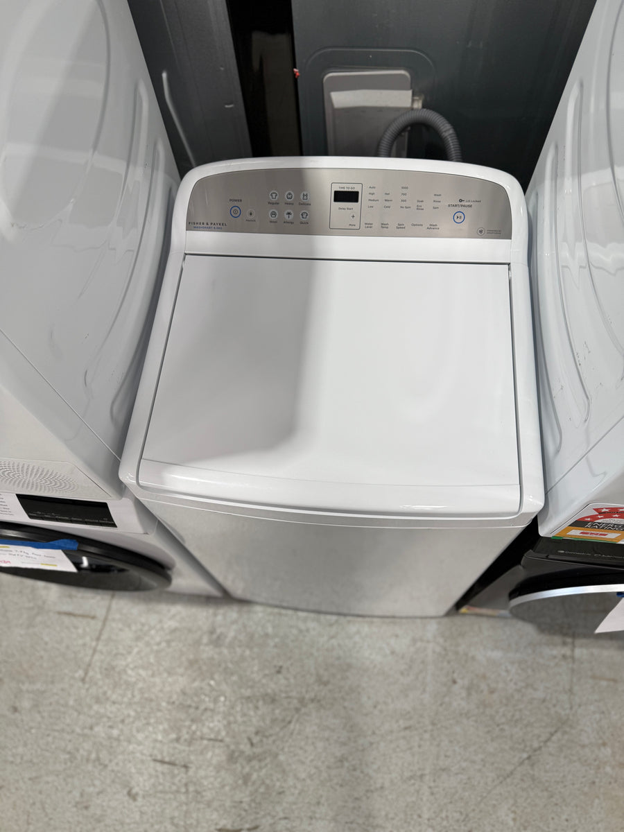 Second hand 8,5 kg Fisher&Paykel Top Loader washing machine  Model: WA8560G1 - Second Hand Appliances Geebung