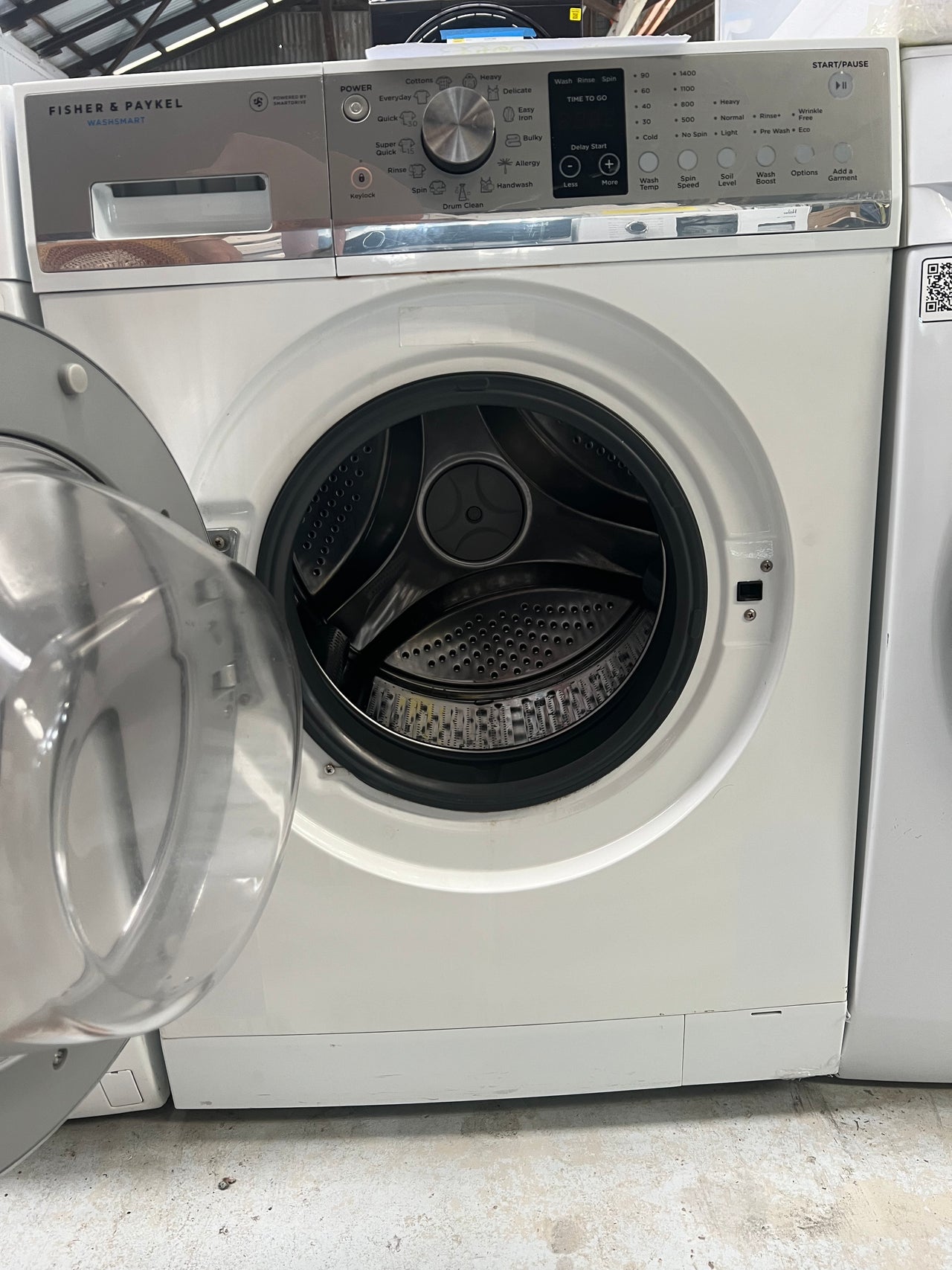 Second hand 8.5kg Front Load Washing Machine WH8560J1 - Second Hand Appliances Geebung