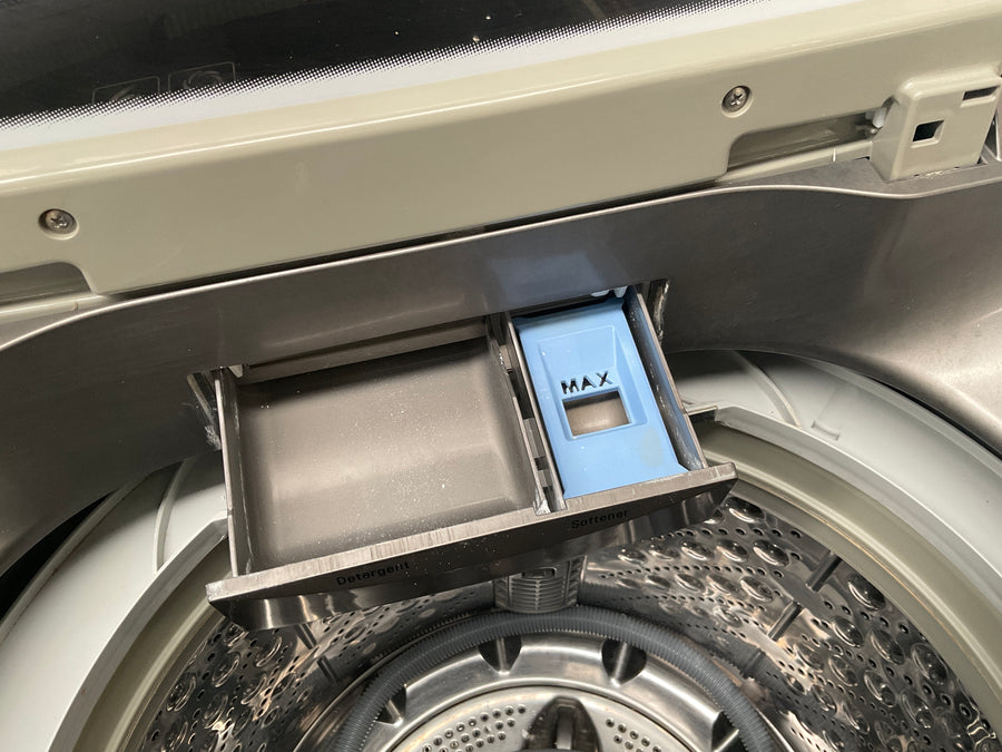 Second hand 9.5kg Inverter Direct Drive Top Load Washer WT-H9556 - Second Hand Appliances Geebung
