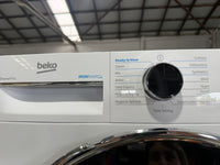 Thumbnail for Transportation damaged Beko 8kg Heat Pump Dryer with Steam & Wi-Fi – White (BDPB802SW) - Second Hand Appliances Geebung