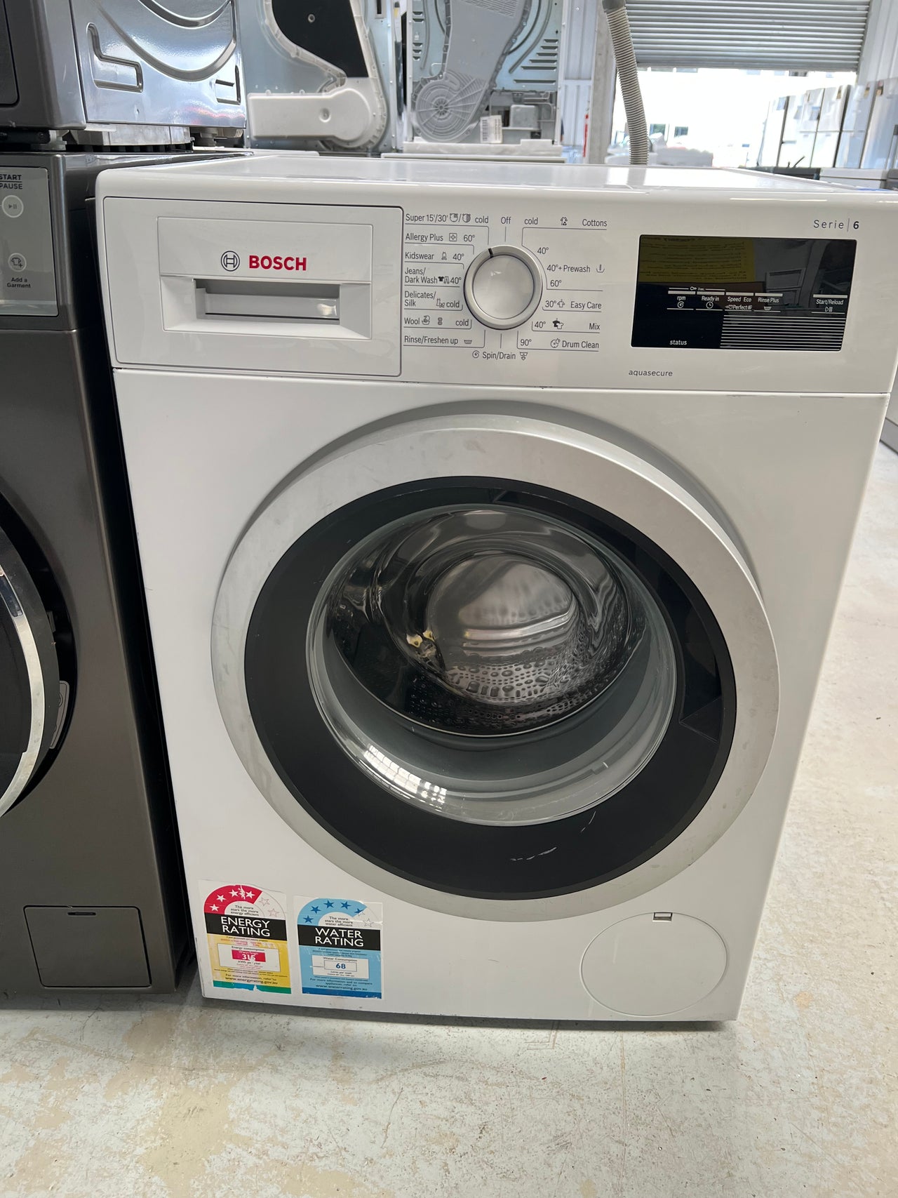 Second hand Bosch/Serie 6 / 8 kg Front Loader WAT24220AU - Second Hand Appliances Geebung