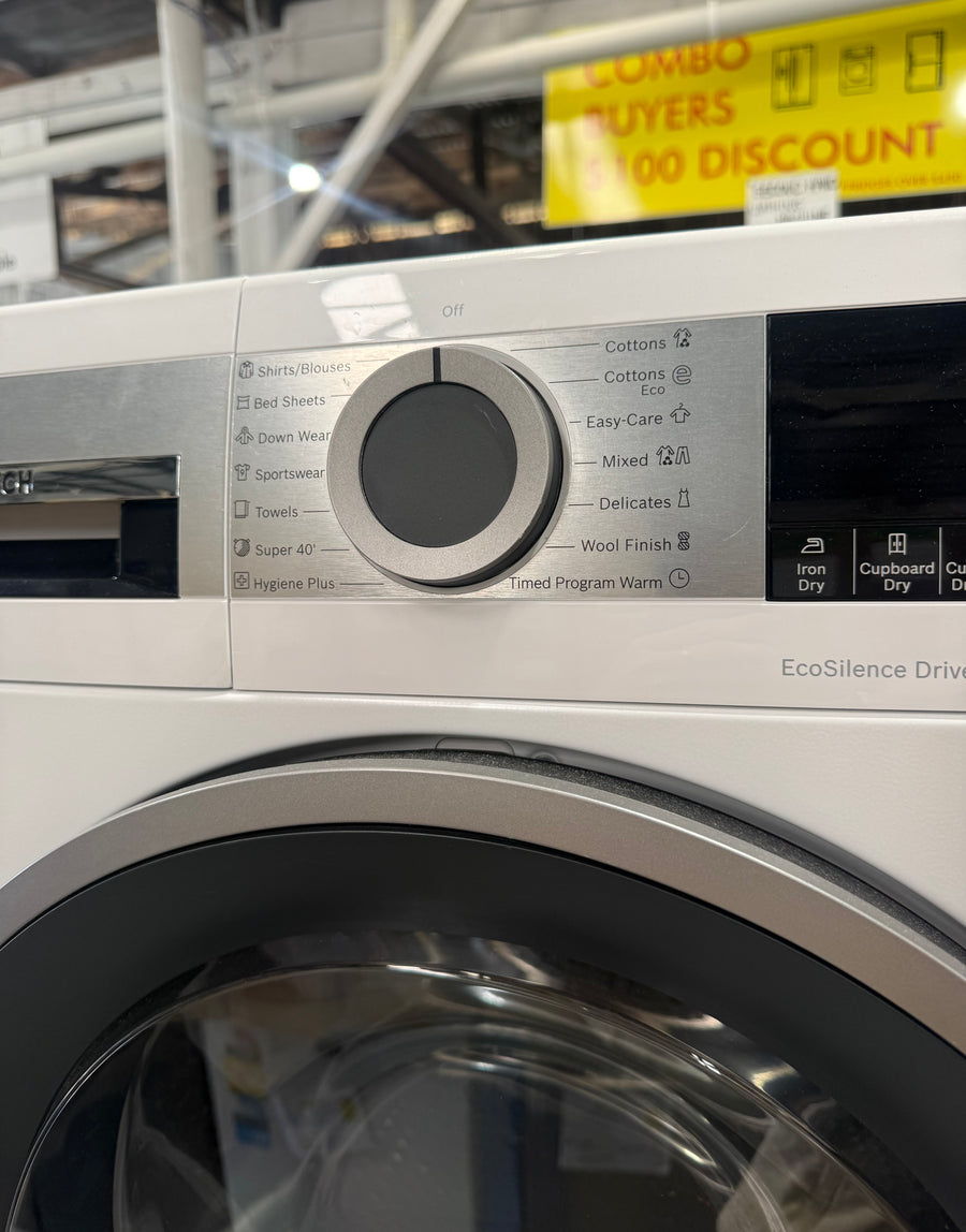 Second hand Bosch Series 8 8kg Heat Pump Dryer WQG235D8AU - Second Hand Appliances Geebung