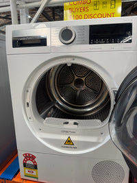 Thumbnail for Second hand Bosch Series 8 8kg Heat Pump Dryer WQG235D8AU - Second Hand Appliances Geebung