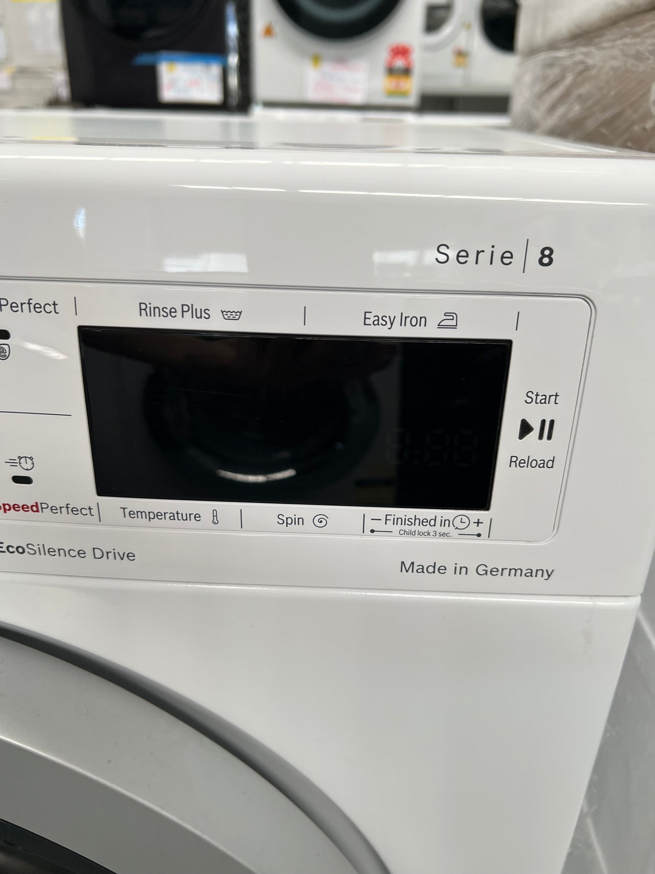 Second hand Bosch serie 8 / 8kg Front Loader WAW28441AU - Second Hand Appliances Geebung