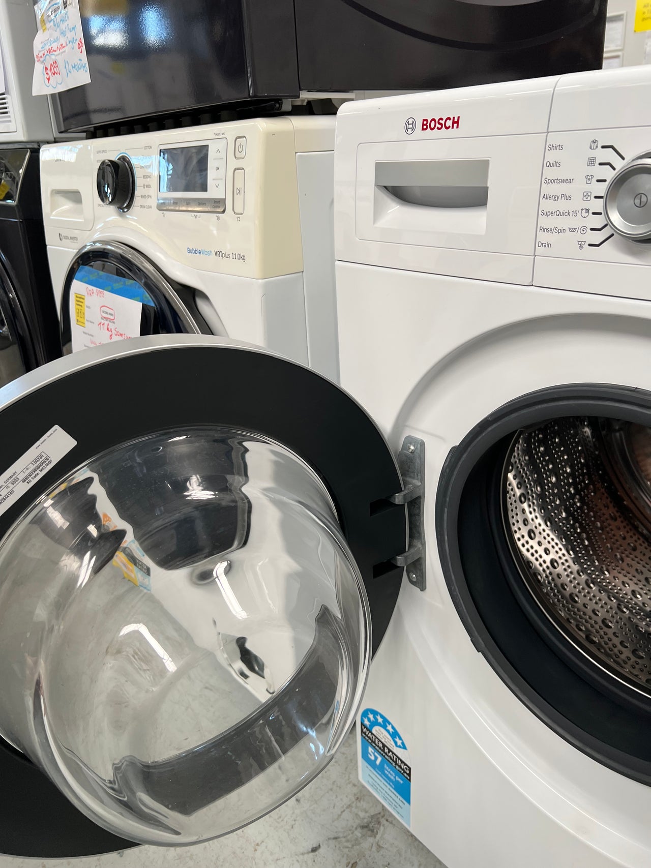 Second hand Bosch serie 8 / 8kg Front Loader WAW28441AU - Second Hand Appliances Geebung