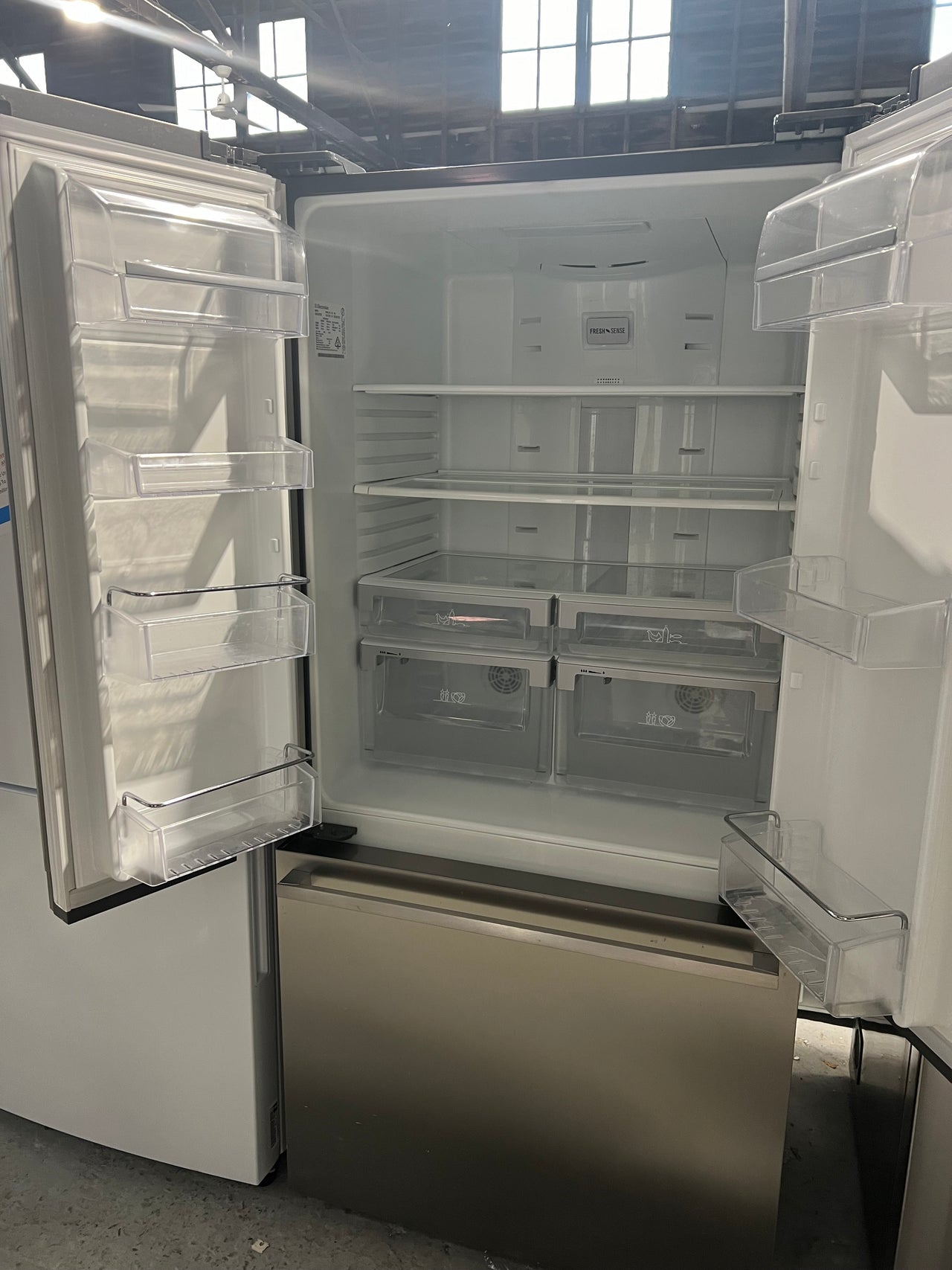 Second hand ELECTROLUX 510L FRENCH DOOR FRIDGE EHE5107SB - Second Hand Appliances Geebung