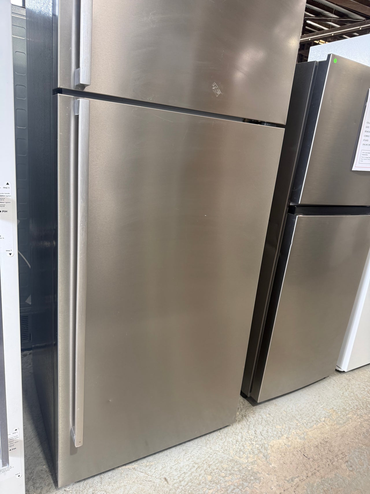 Second hand Electrolux 460L Top Mount Refrigerator – Natural Stainless Steel | ETE4607SA - Second Hand Appliances Geebung