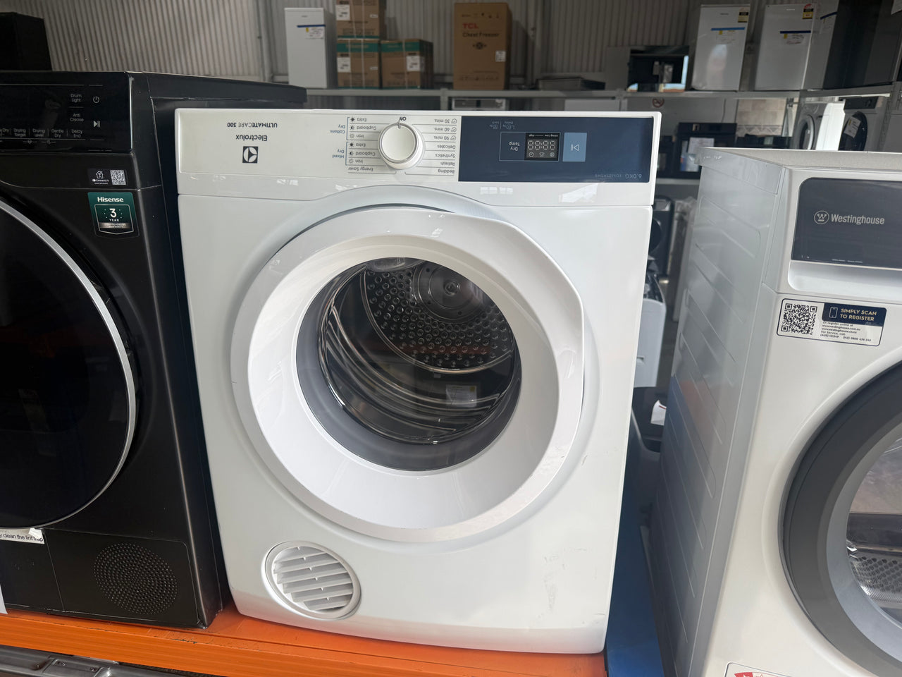 Second hand Electrolux 6kg Sensor Dryer EDV605H3WB - Second Hand Appliances Geebung