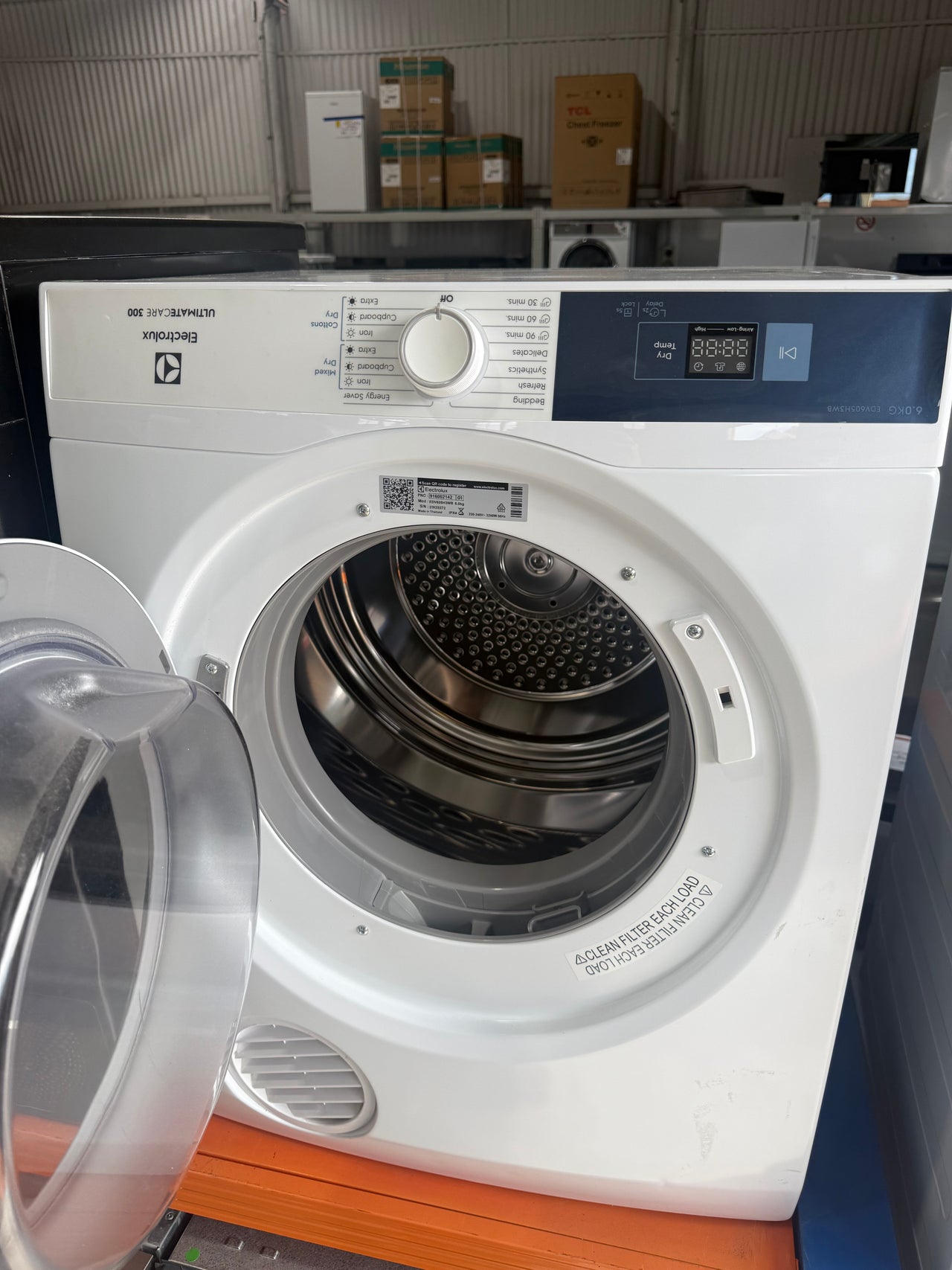 Second hand Electrolux 6kg Sensor Dryer EDV605H3WB - Second Hand Appliances Geebung