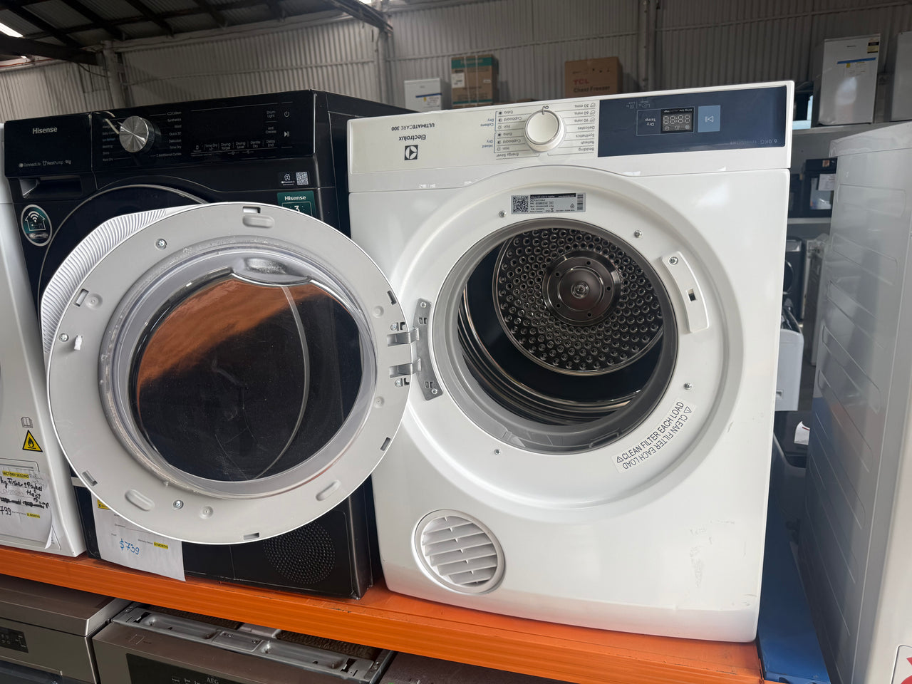 Second hand Electrolux 6kg Sensor Dryer EDV605H3WB - Second Hand Appliances Geebung