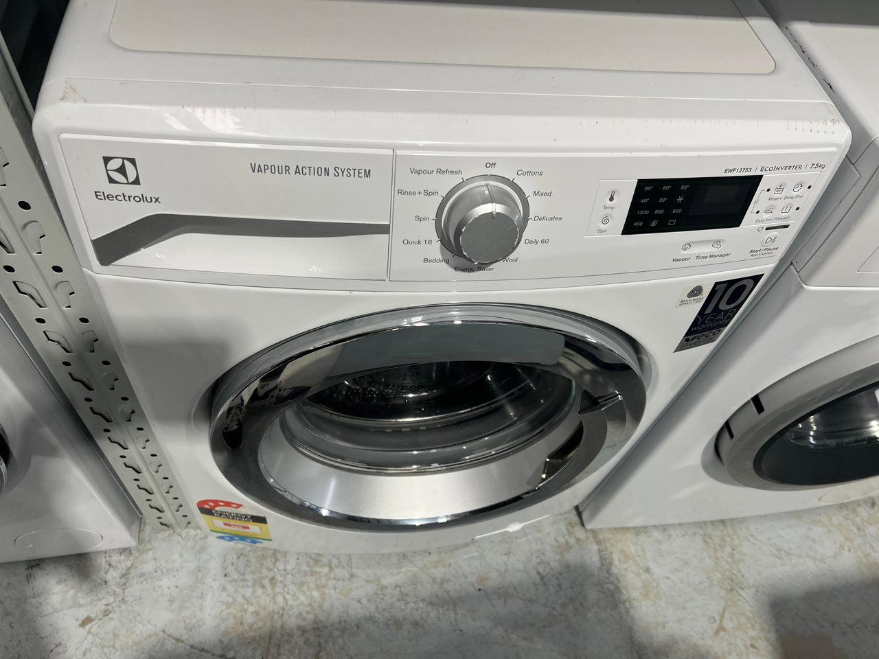 Second hand Electrolux 7.5kg Front Load Washing Machine Model: EWF12753 - Second Hand Appliances Geebung