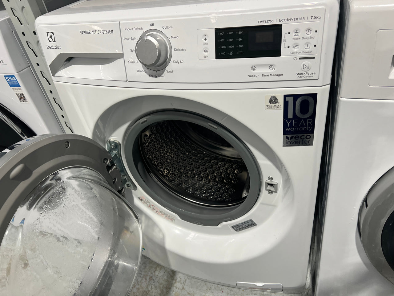 Second hand Electrolux 7.5kg Front Load Washing Machine Model: EWF12753 - Second Hand Appliances Geebung