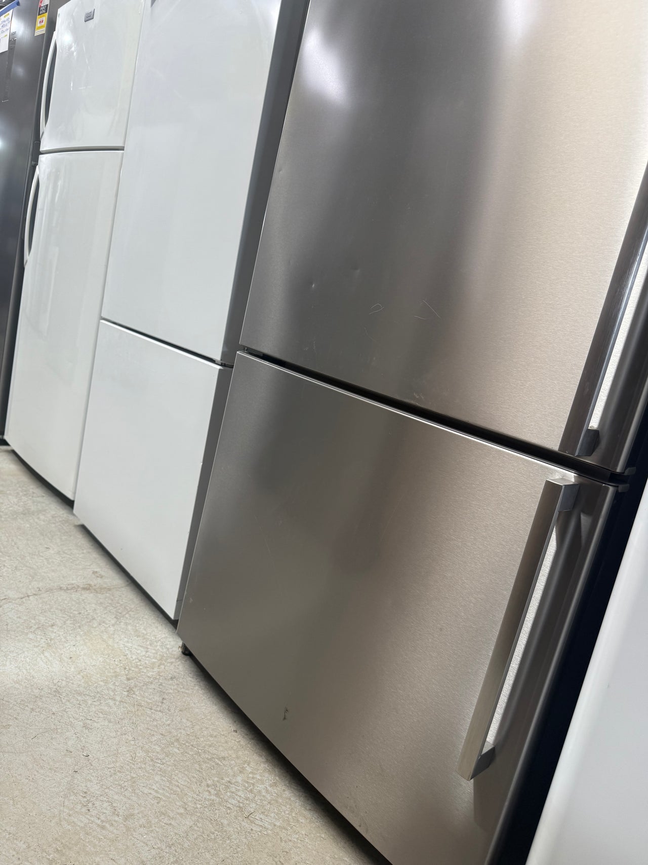 Second hand Electrolux EBM5100SD – 510L Bottom Mount Refrigerator (Stainless Steel) - Second Hand Appliances Geebung