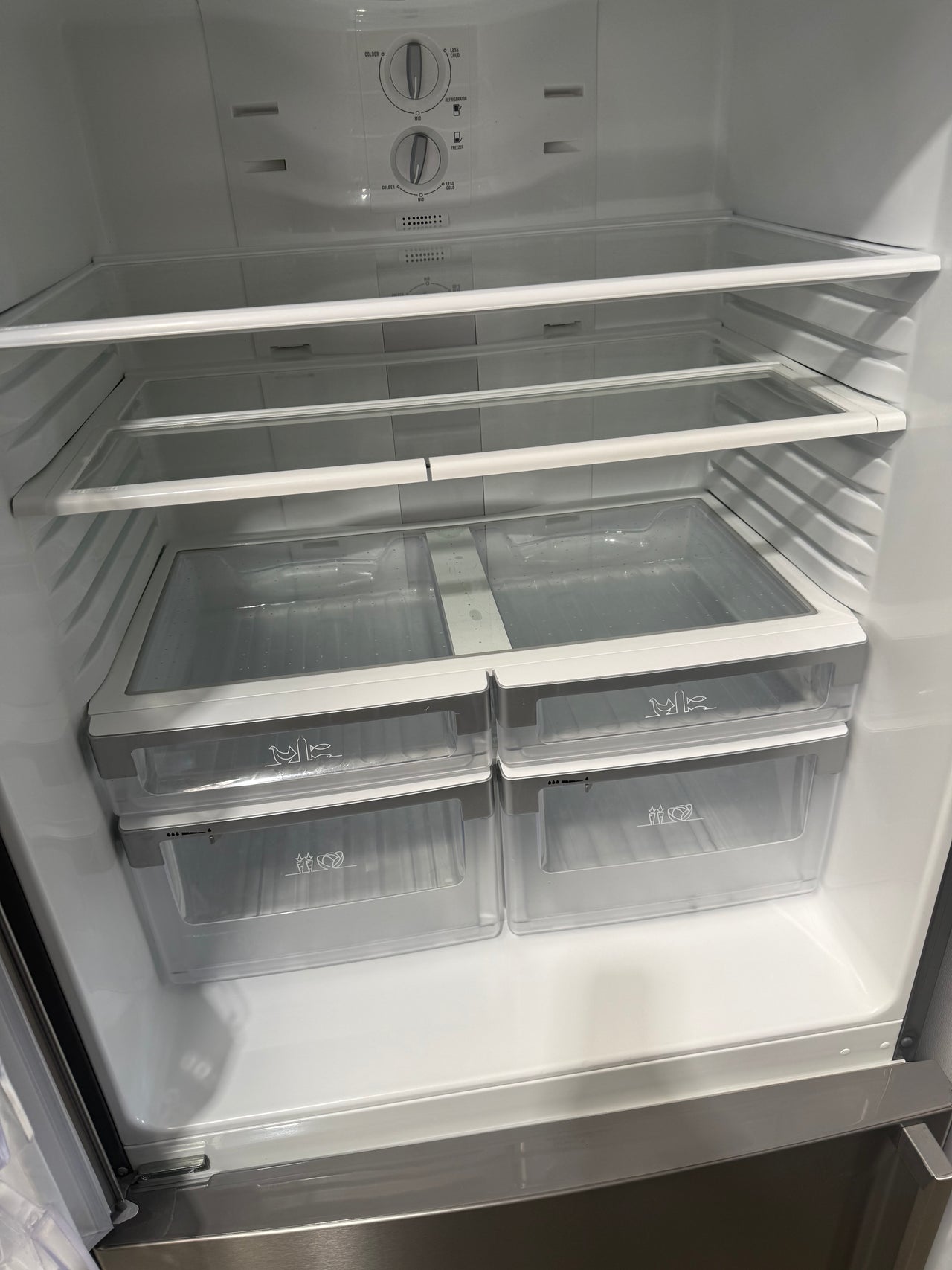 Second hand Electrolux EBM5100SD – 510L Bottom Mount Refrigerator (Stainless Steel) - Second Hand Appliances Geebung