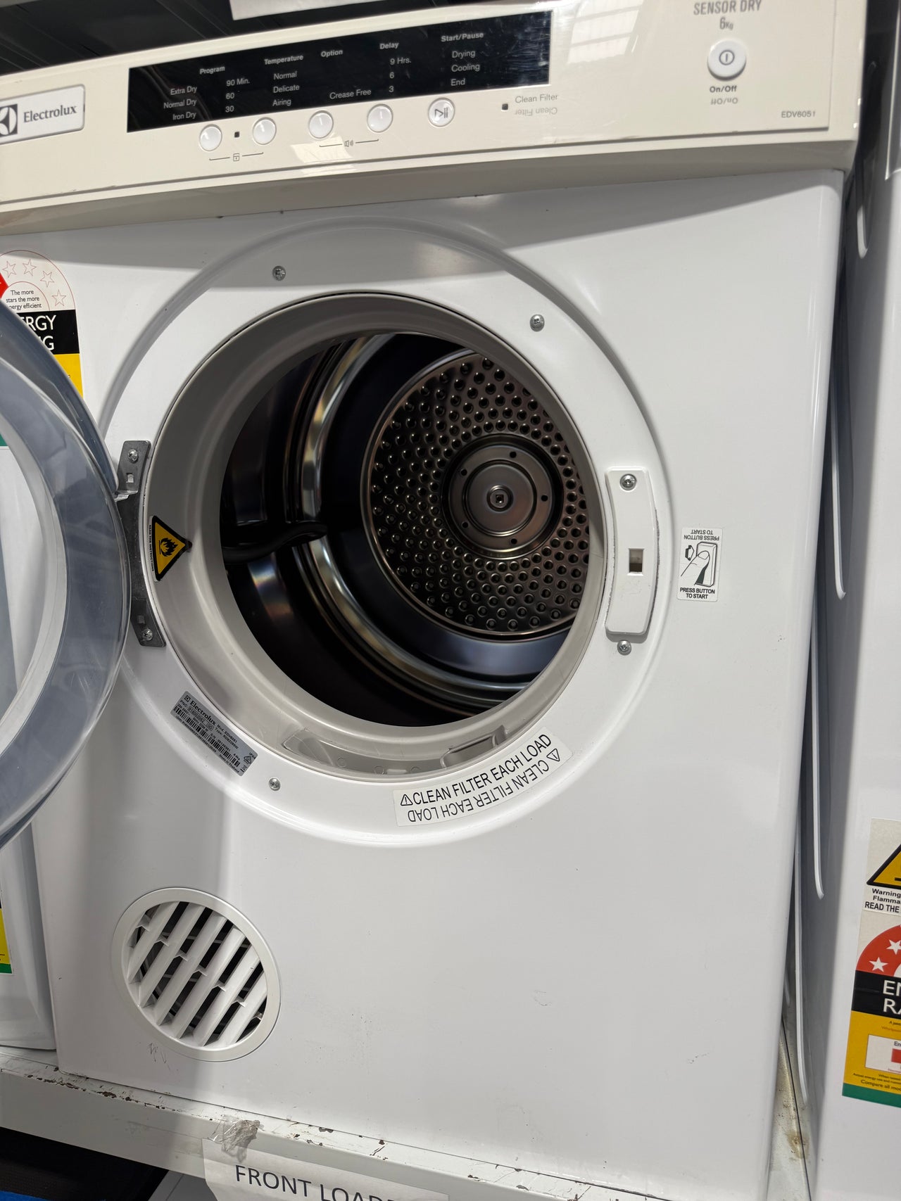 Second hand Electrolux EDV6051 6kg Vented Dryer - Second Hand Appliances Geebung