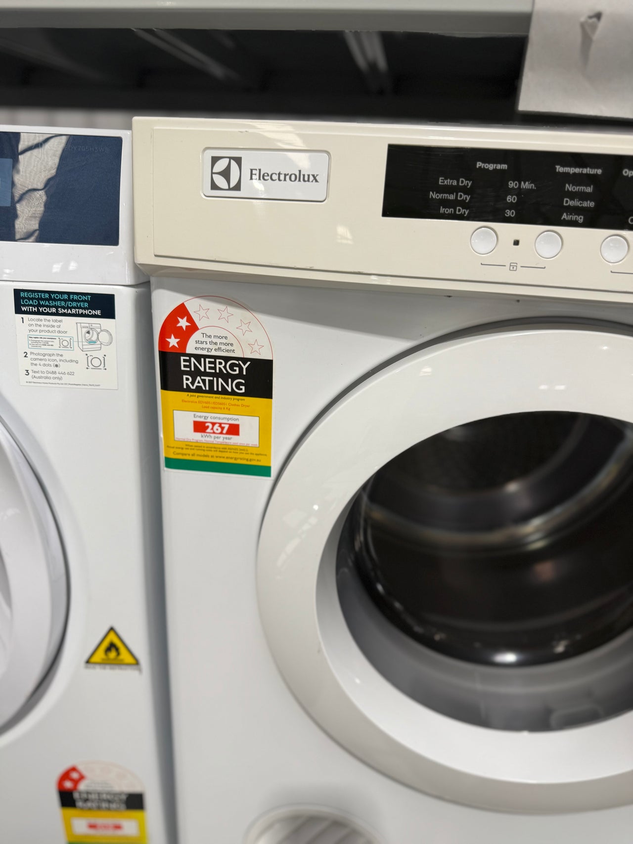 Second hand Electrolux EDV6051 6kg Vented Dryer - Second Hand Appliances Geebung
