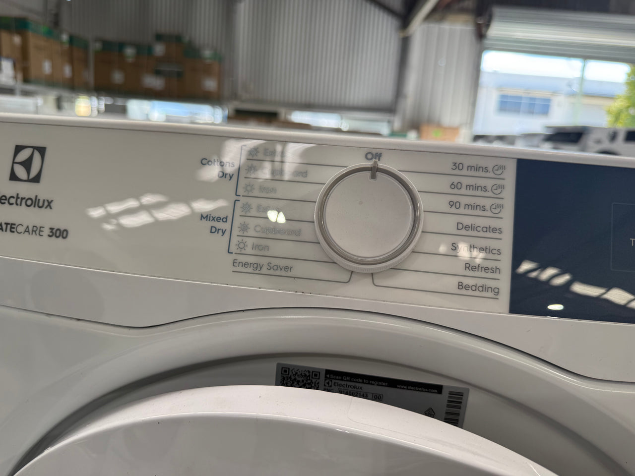 Second hand Electrolux EDV705H3WB 7kg Sensor Dry Vented Dryer - Second Hand Appliances Geebung