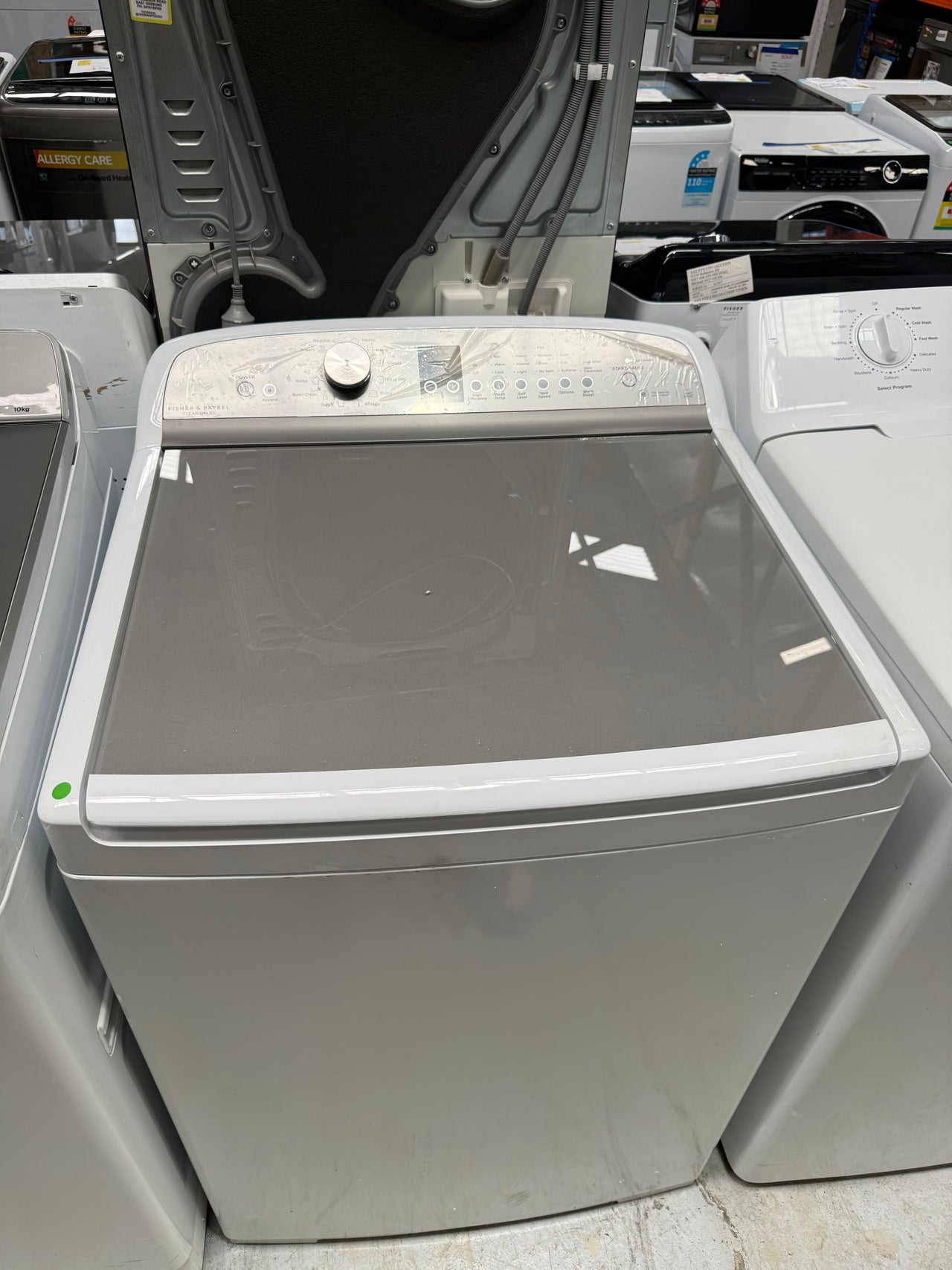 Second hand Fisher & Paykel WL1068P1 – 10 kg Top Load Washing Machine - Second Hand Appliances Geebung