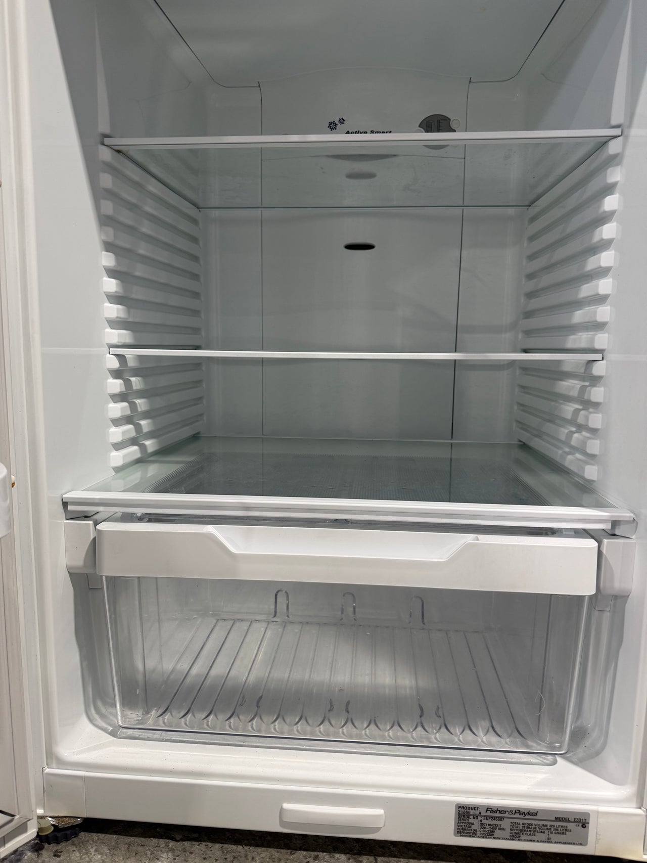 Second hand Fisher & Paykel 329L Top Mount Refrigerator –  E331T - Second Hand Appliances Geebung