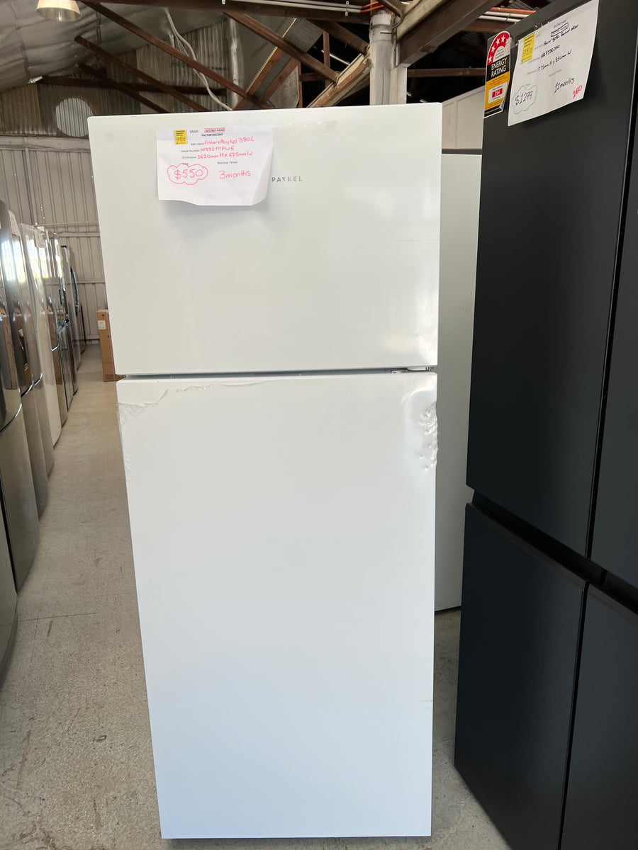 Second hand Fisher&Paykel 380L Top Mount Fridge RF381TRPW6 - Second Hand Appliances Geebung