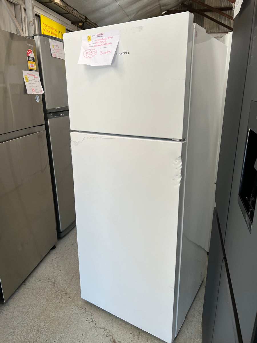 Second hand Fisher&Paykel 380L Top Mount Fridge RF381TRPW6 - Second Hand Appliances Geebung