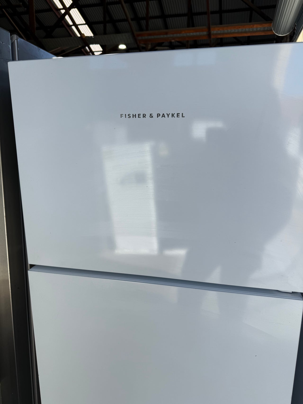 Second hand Fisher & Paykel 380l Top Mount Fridge RF381TRPW6 - Second Hand Appliances Geebung