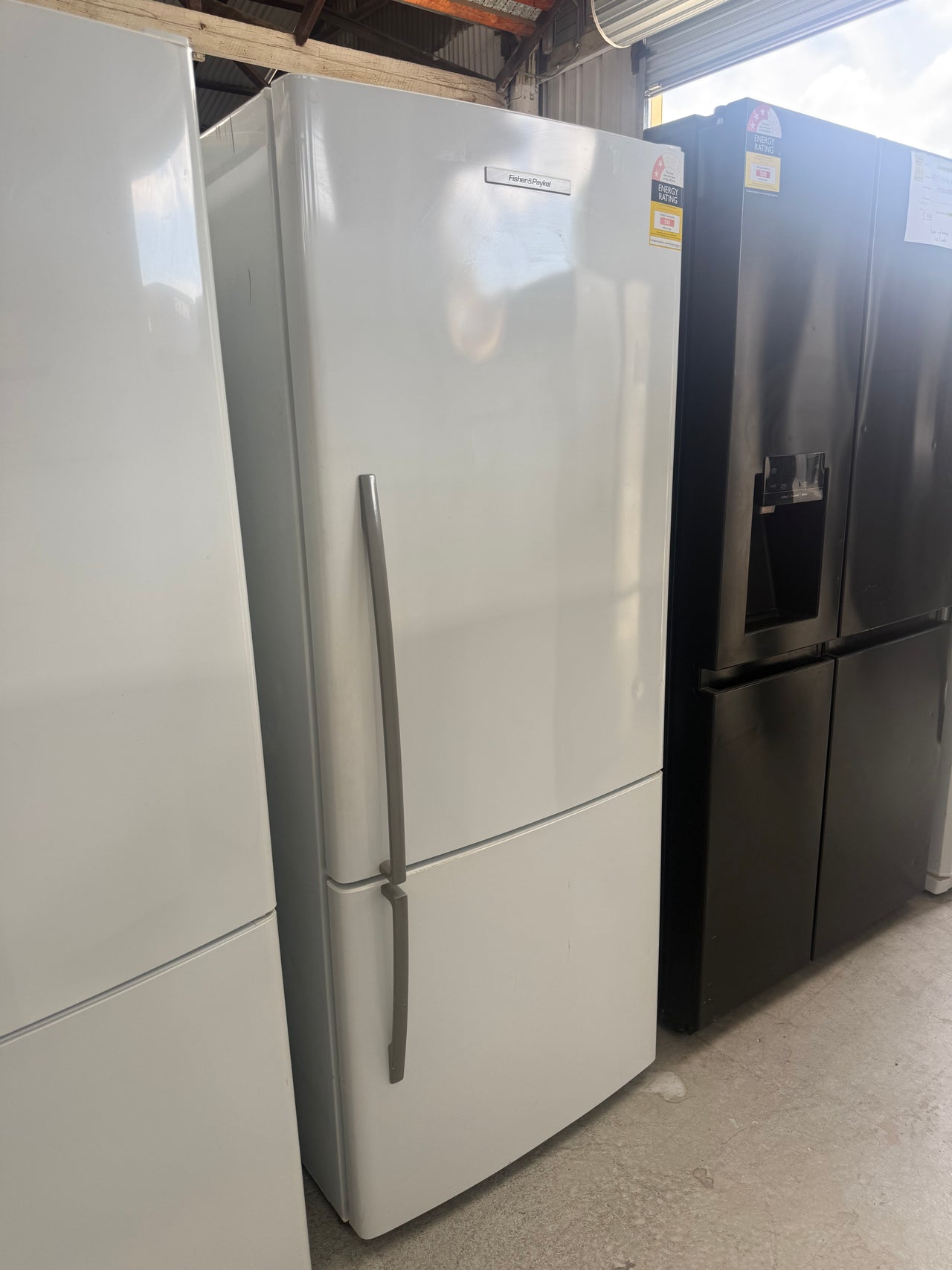 Second hand Fisher & Paykel 442L Bottom Mount Refrigerator – E442BRE4 - Second Hand Appliances Geebung