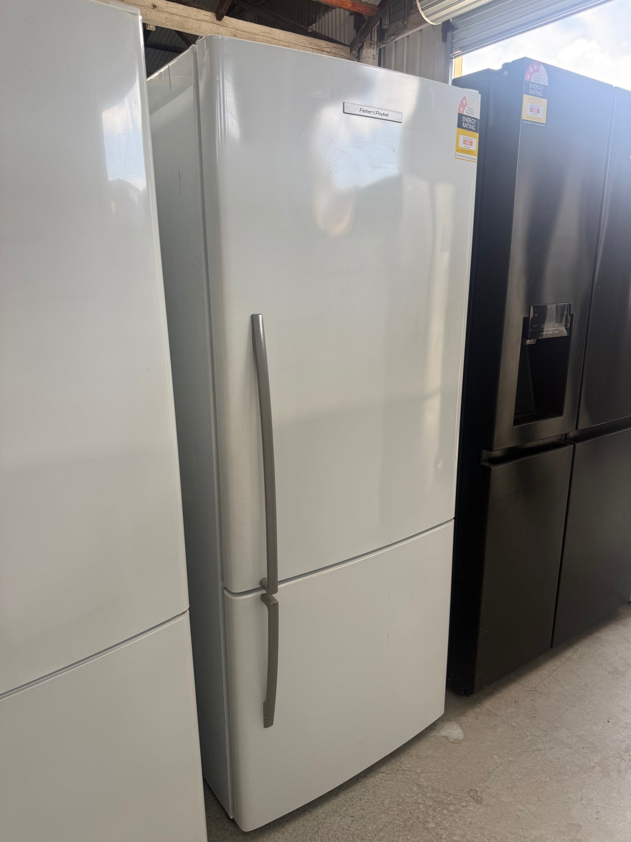 Second hand Fisher & Paykel 442L Bottom Mount Refrigerator – E442BRE4 - Second Hand Appliances Geebung