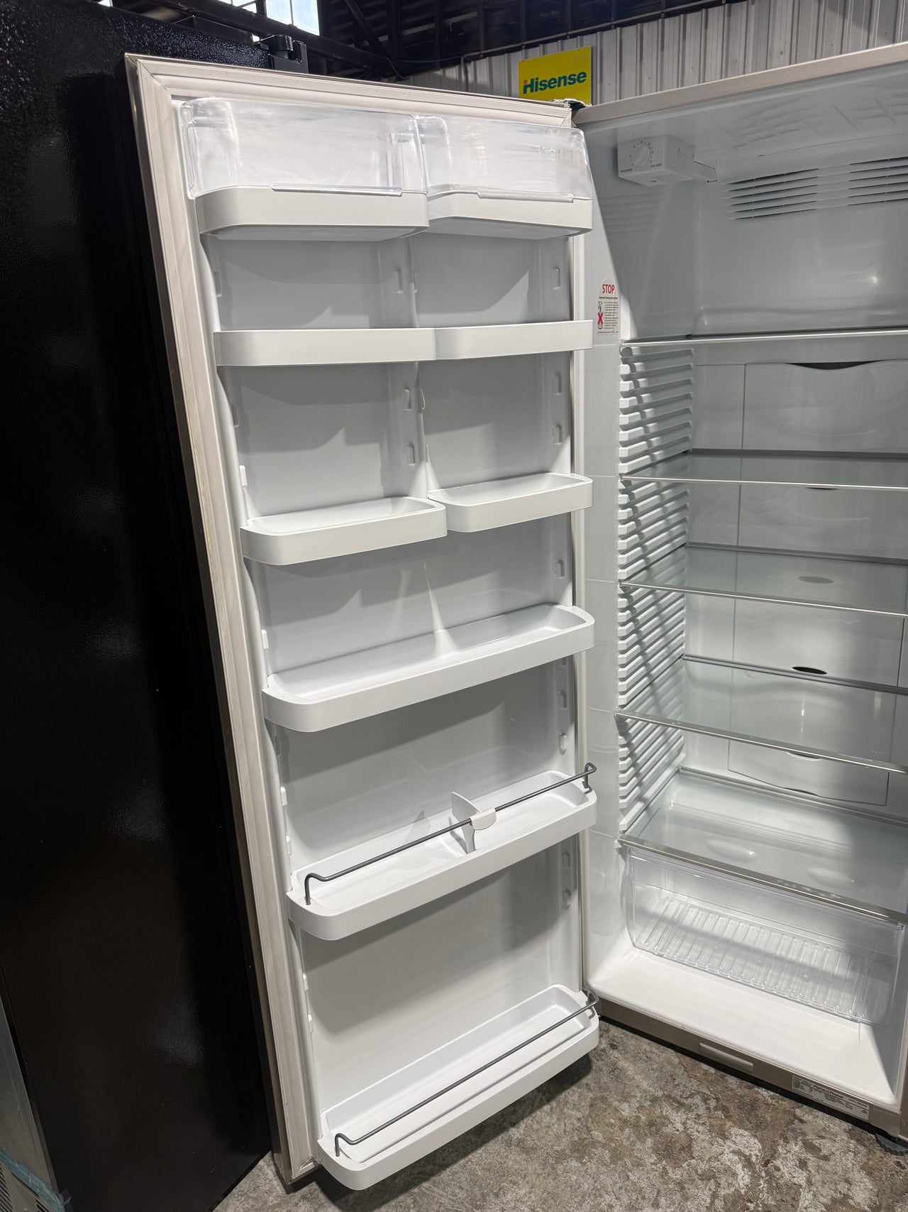 Second hand Fisher & Paykel 451L Upright Fridge – E450LXFD1 - Second Hand Appliances Geebung