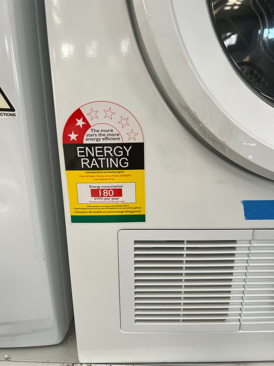 Second hand Fisher & Paykel 4kg Vented Dryer model: DE4060M1 - Second Hand Appliances Geebung