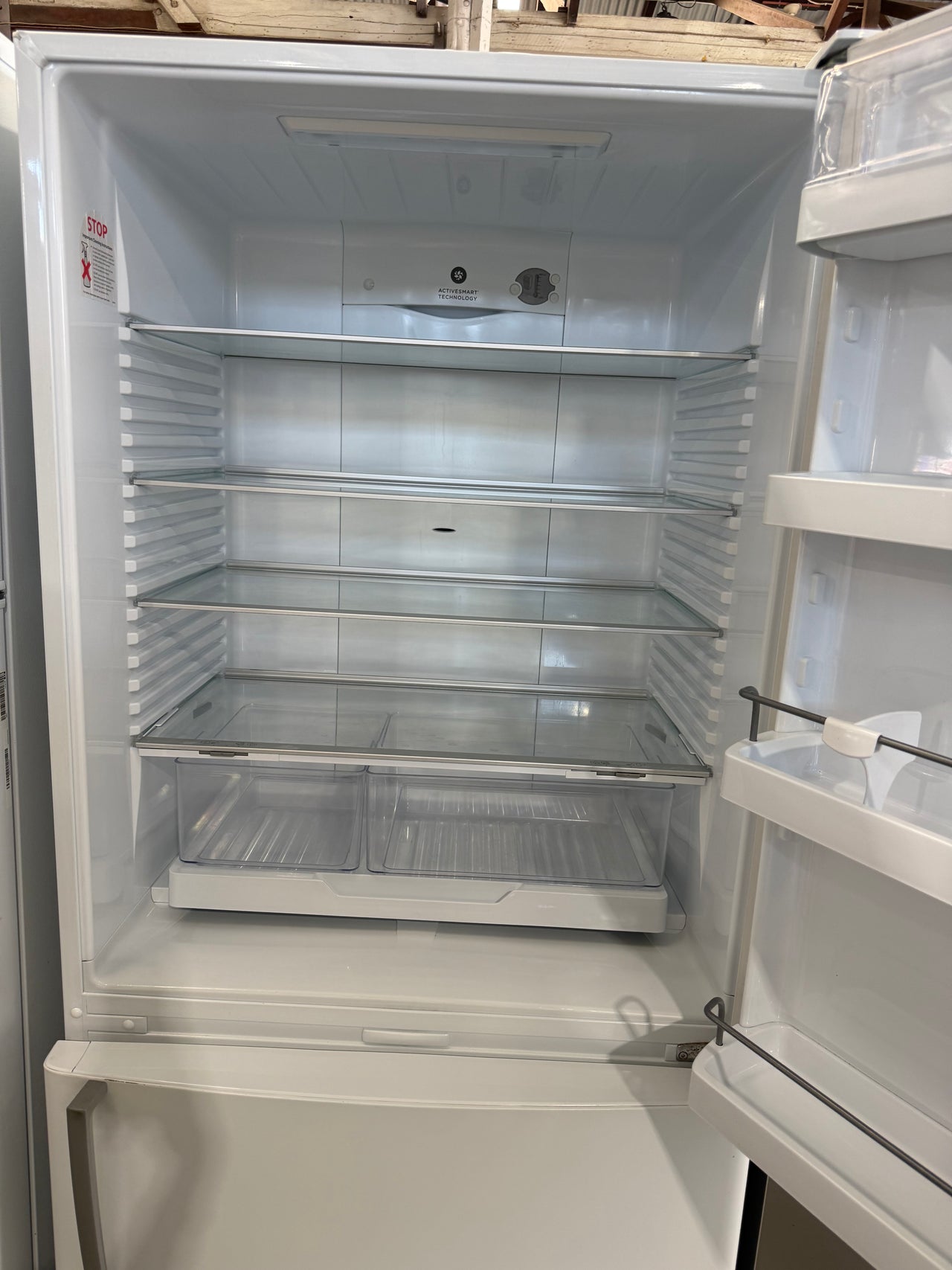 Second hand Fisher & Paykel 519L Bottom Mount Fridge – E522BRE3 - Second Hand Appliances Geebung