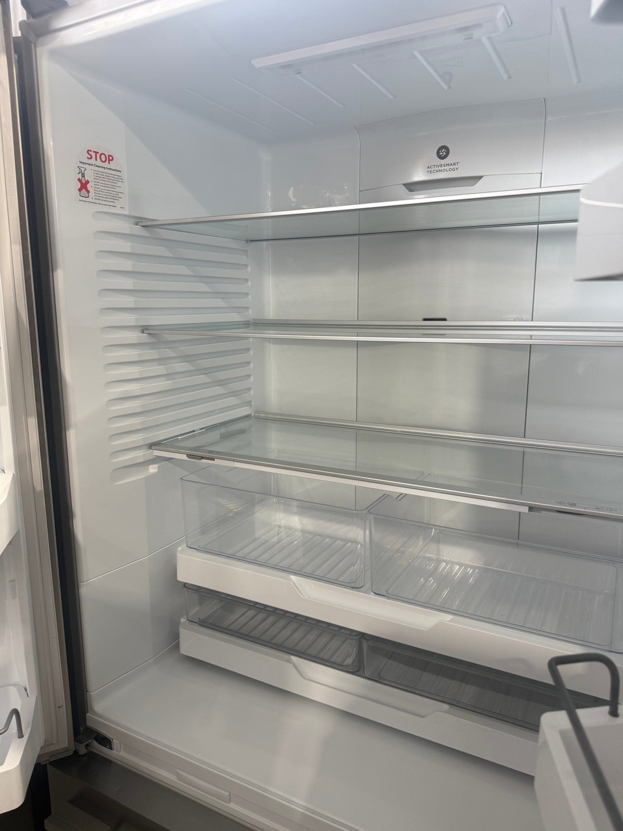 Second hand Fisher & Paykel 569l French Door Fridge – RF610ADX5 - Second Hand Appliances Geebung