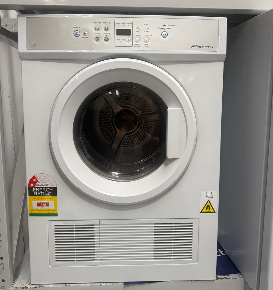 Second hand Fisher & Paykel 5kg Vented Dryer – DE5060M1 - Second Hand Appliances Geebung