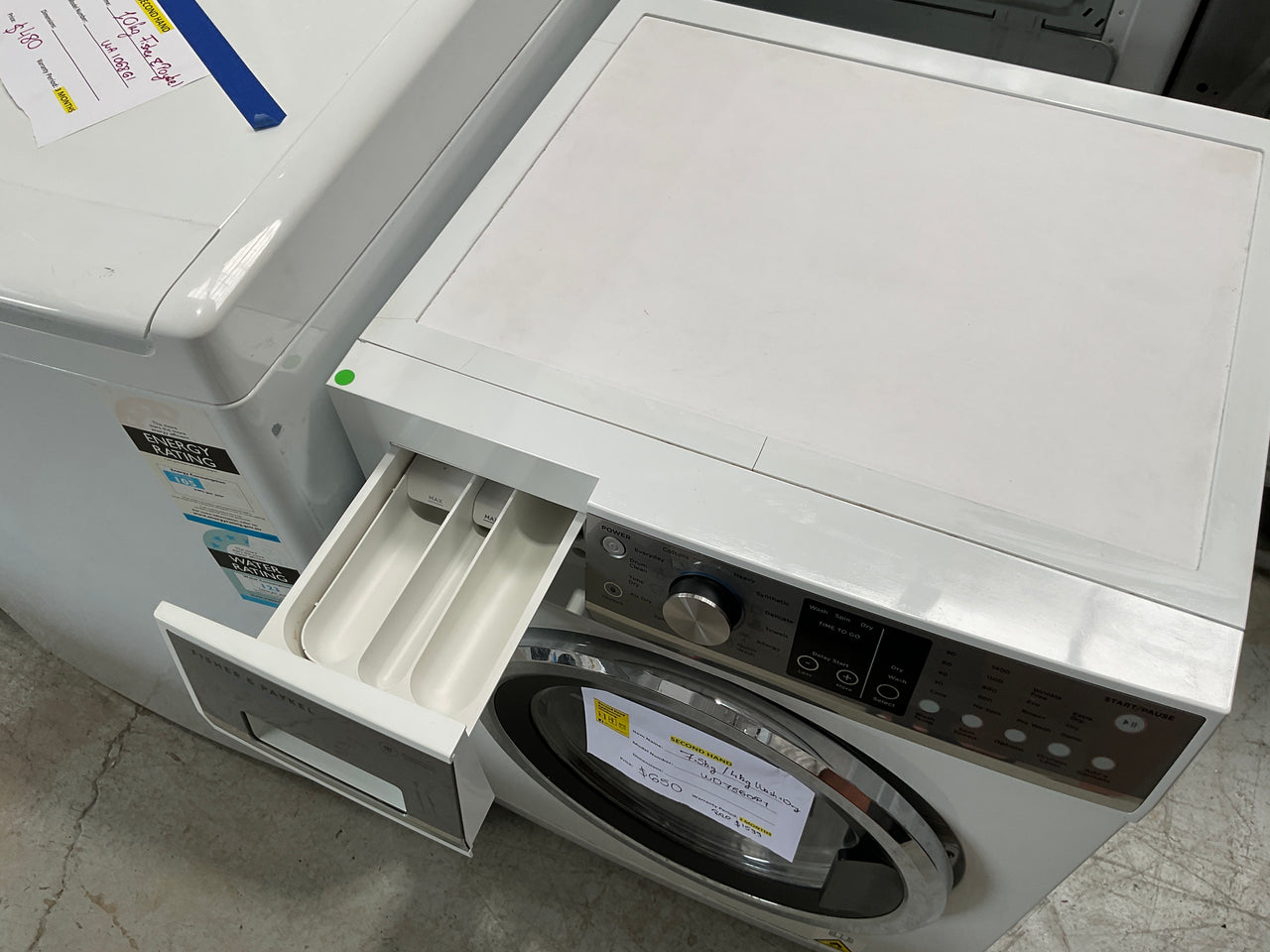 Buy Second hand Fisher & Paykel 7.5kg/4kg Washer Dryer Combo WD7560P1 |  | [product_variant] | Second Hand Appliances Geebung Brisbane