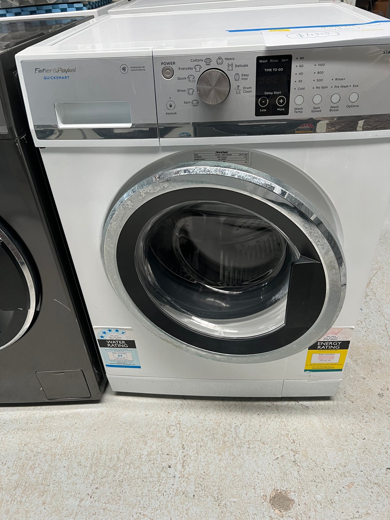 Second hand Fisher & Paykel 7.5kg Front Load Washing Machine Model:WH7560J1 - Second Hand Appliances Geebung
