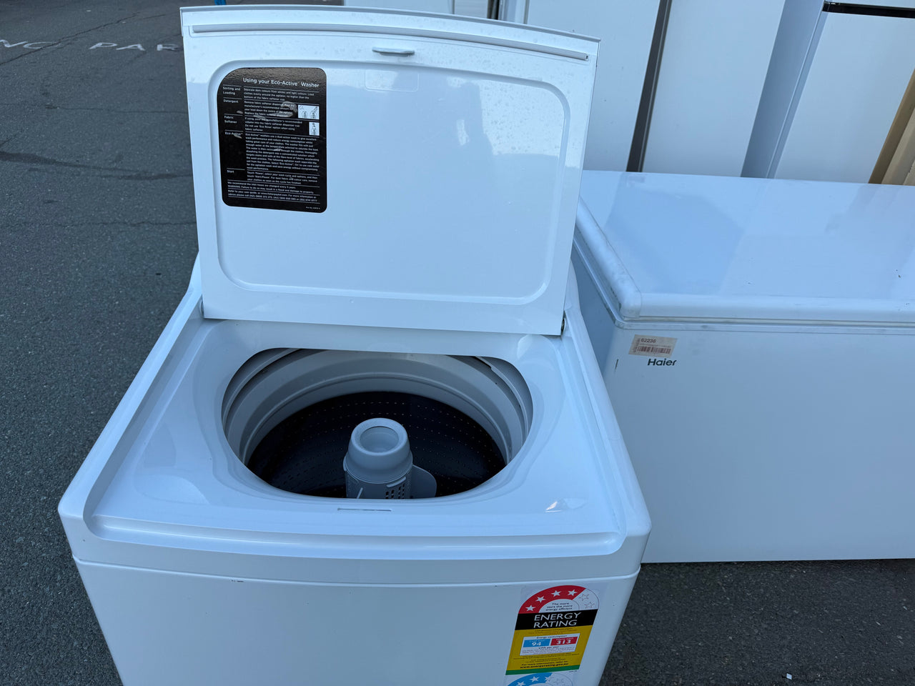 Second hand Fisher & Paykel 8.5kg WashSmart Eco Top Load Washing Machine - Second Hand Appliances Geebung