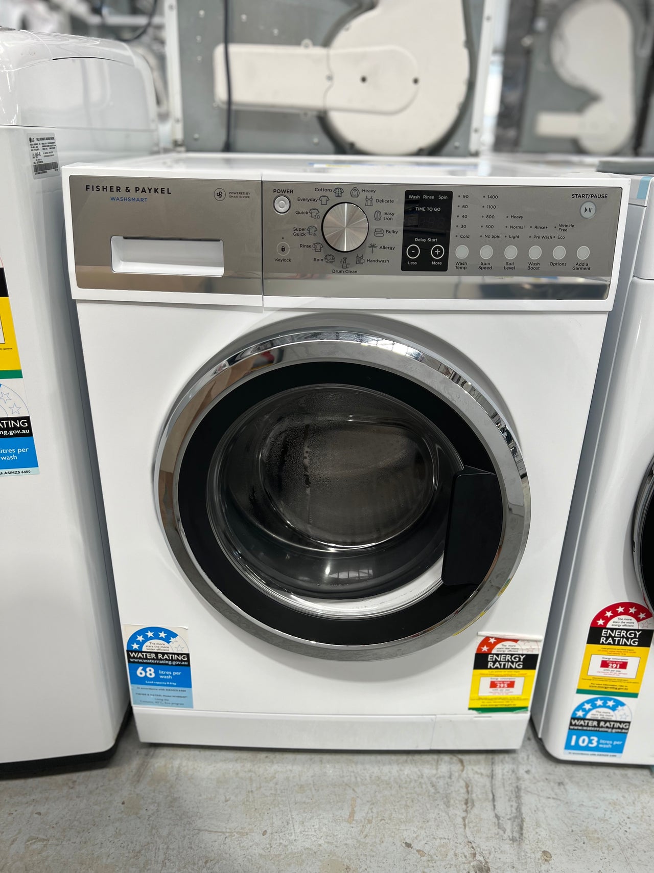Second hand Fisher&Paykel 8kg Front Load Washing Machine Model: WH8060P2 - Second Hand Appliances Geebung