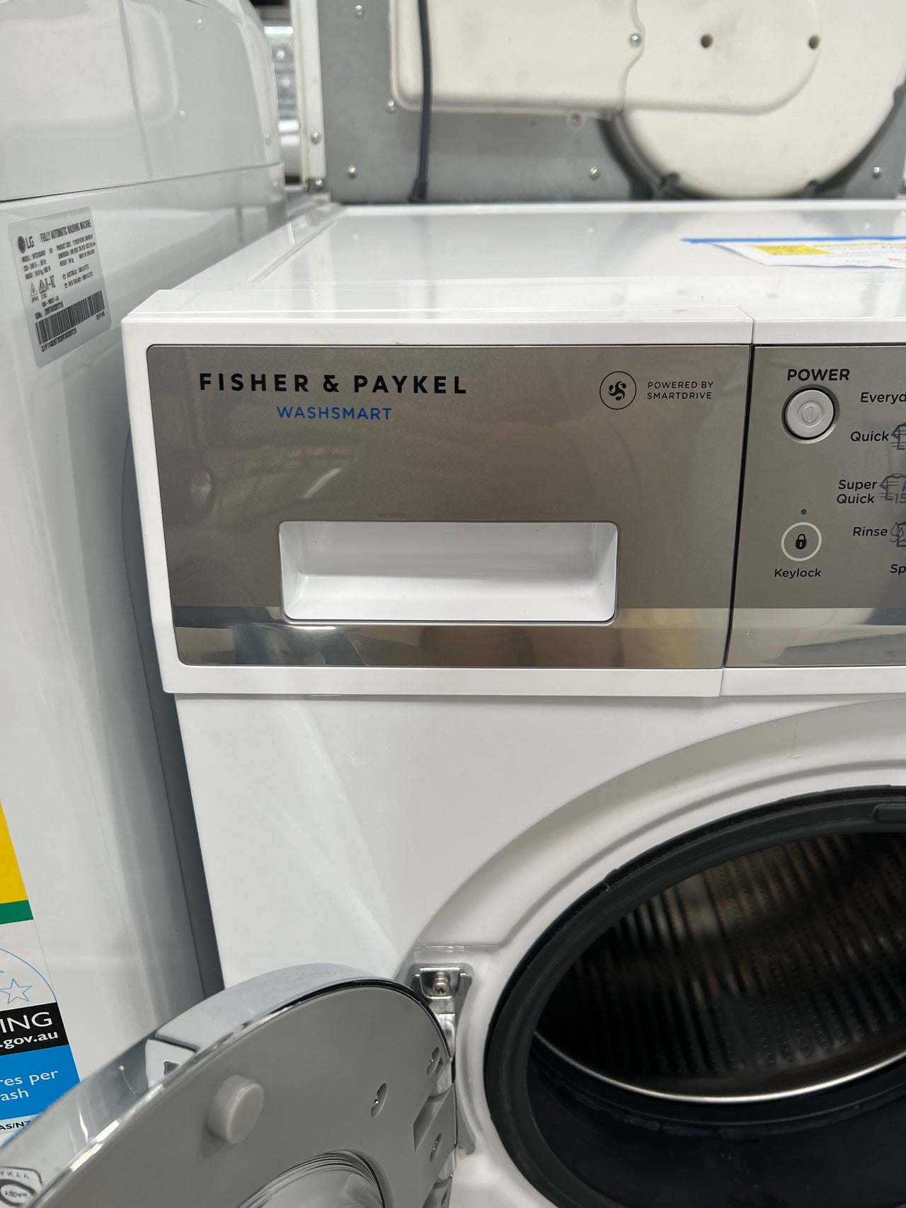 Second hand Fisher&Paykel 8kg Front Load Washing Machine Model: WH8060P2 - Second Hand Appliances Geebung