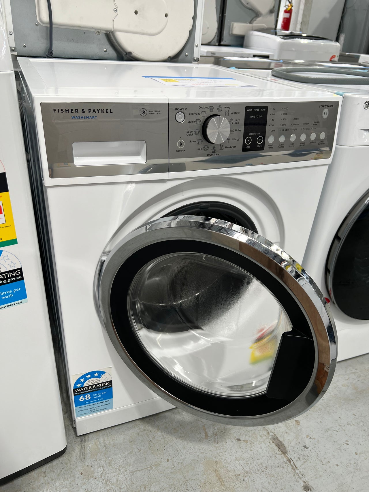 Second hand Fisher&Paykel 8kg Front Load Washing Machine Model: WH8060P2 - Second Hand Appliances Geebung