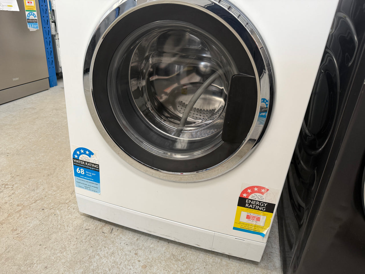 Second hand Fisher&Paykel 8kg Front Loader Washing Machine  Model: WH8060J3 - Second Hand Appliances Geebung