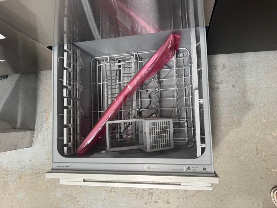 Factory second Fisher&Paykel DD60DDFX9 Double DishDrawer™ Dishwasher – Stainless Steel - Second Hand Appliances Geebung