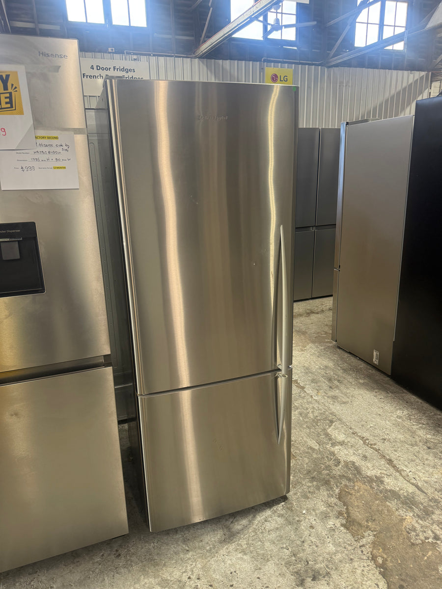 Second hand Fisher & Paykel E402BRX4 403L bottom mount refrigerator - Second Hand Appliances Geebung