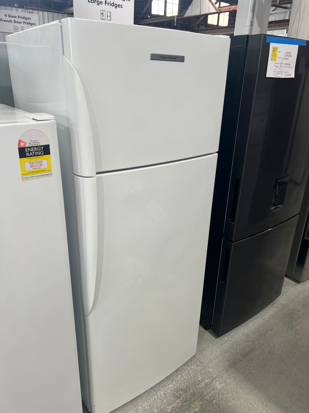 Second hand Fisher & Paykel E440TRT 447L Top Mount Fridge - Second Hand Appliances Geebung