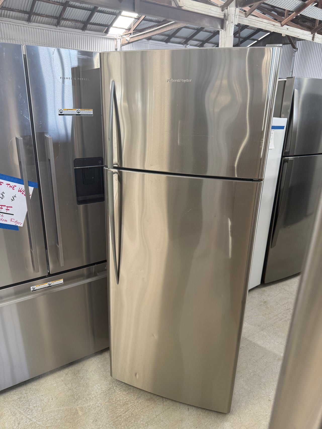 Second hand Fisher & Paykel E440TRX3 447L Top Mount Fridge - Second Hand Appliances Geebung