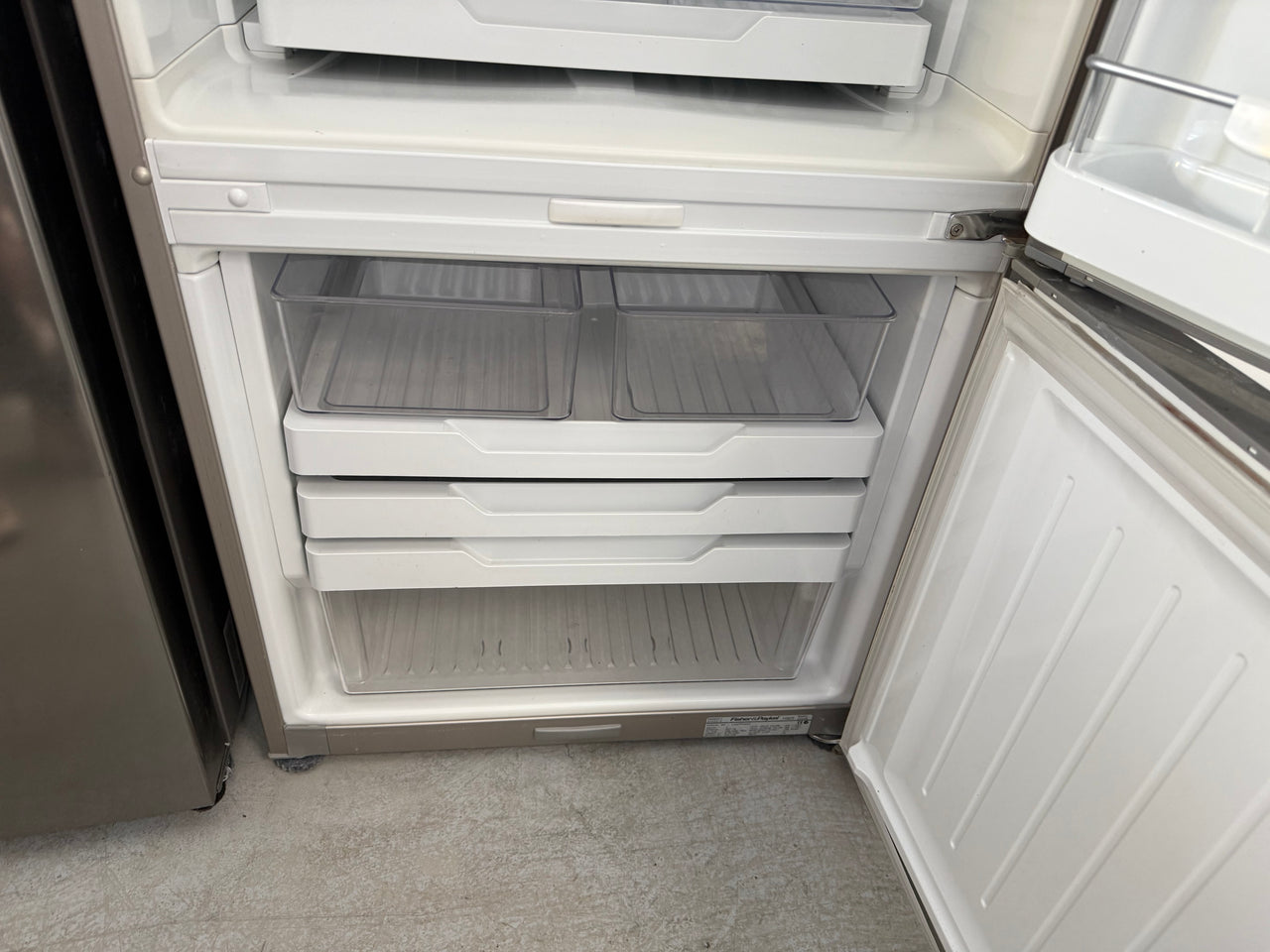 Second hand Fisher & Paykel E442B 442L Bottom-Mount Refrigerator (Stainless Steel) - Second Hand Appliances Geebung