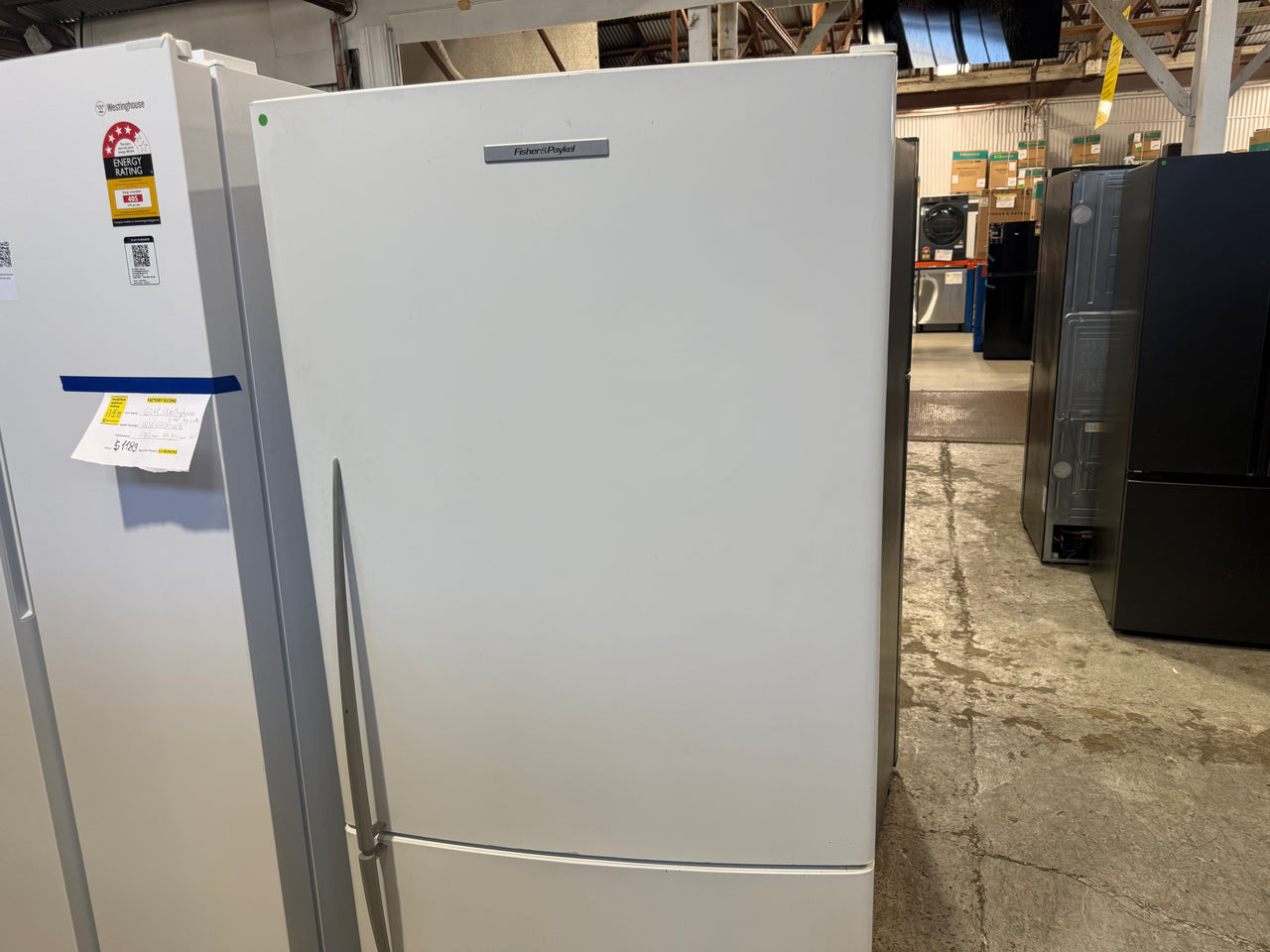 Second hand Fisher & Paykel E522BRE 519 L ActiveSmart™ Bottom-Mount Fridge - Second Hand Appliances Geebung